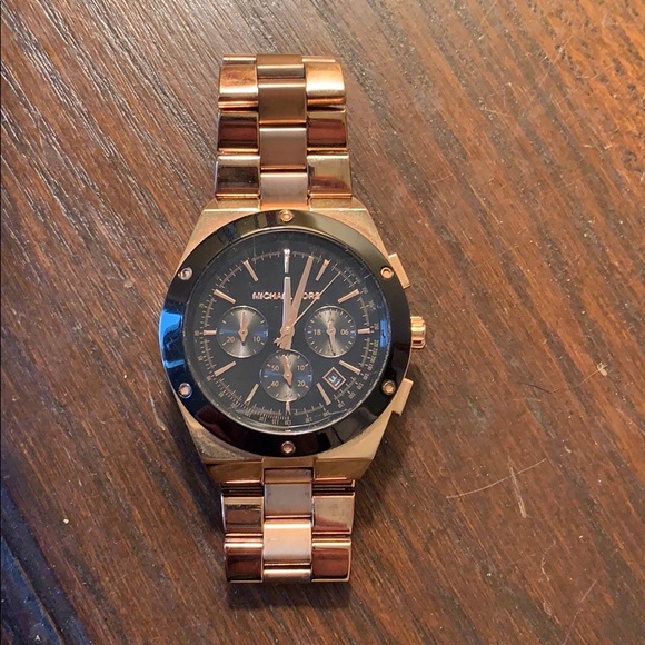 Michael Kors rose gold stainless steel watch - Picture 1 of 8